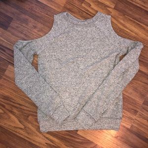 Abercrombie Cold Shoulder Sweater